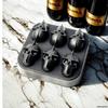 Silicone Skull Ice Cube Tray – Four-Connected Creative Halloween Mold
