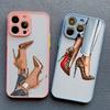 Девушка Босс Розовый Женский Чехол для Телефона Кофе Для iPhone 15 Plus Pro Max 14 13 12 11 Pro Max Mini 7 8 Plus XR X XS SE Индивидуальный Чехол