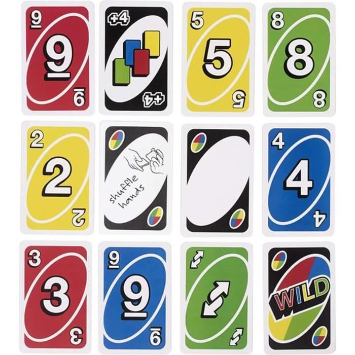 UNO jeu de société et de cartes