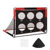 Portable Soccer Goal for Kids 2 In 1 Design Outdoor Training 450D Oxford Fabric Foldable Football