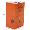 Leave Me Alone Electronic Useless Box Wood Color Wooden Useless Box Novelty Useless Box  Kids Toy
