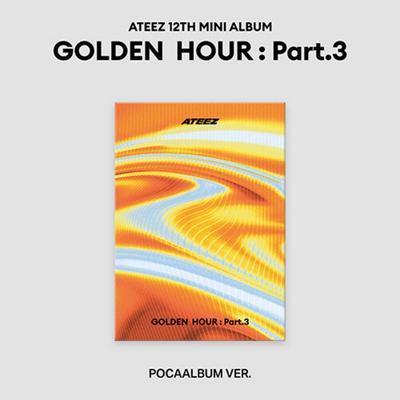 ATEEZ 12-й мини-альбом GOLDEN HOUR Часть 3 Фотоальбом Неизданный / Версия