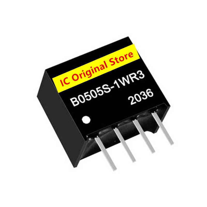 5 шт. B0505S-1W B0505S-1WR2 R3 DCDC Модуль Изолированный источник питания 5 В на 5 В Связь RS485 0505S-1WR3