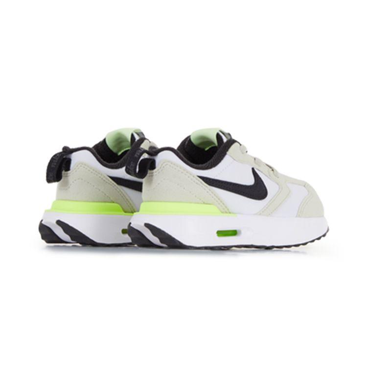 Nike Кроссовки Air Max Dawn PS Light Bone Barely Volt Kids кремовые, белые, черные DC9318-107