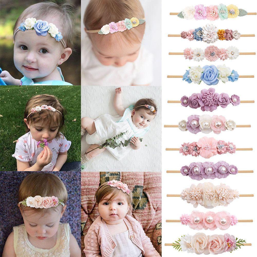 Cute Kids Accessories Headwear Toddler Headband Newborn Head Flower Baby Headband Hair Band