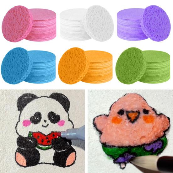 10 шт. Деревянная лопатка из хлопка 3D Art Foam Paper Crafts School Projects DIY Простая в использовании интерактивная пенная бумага