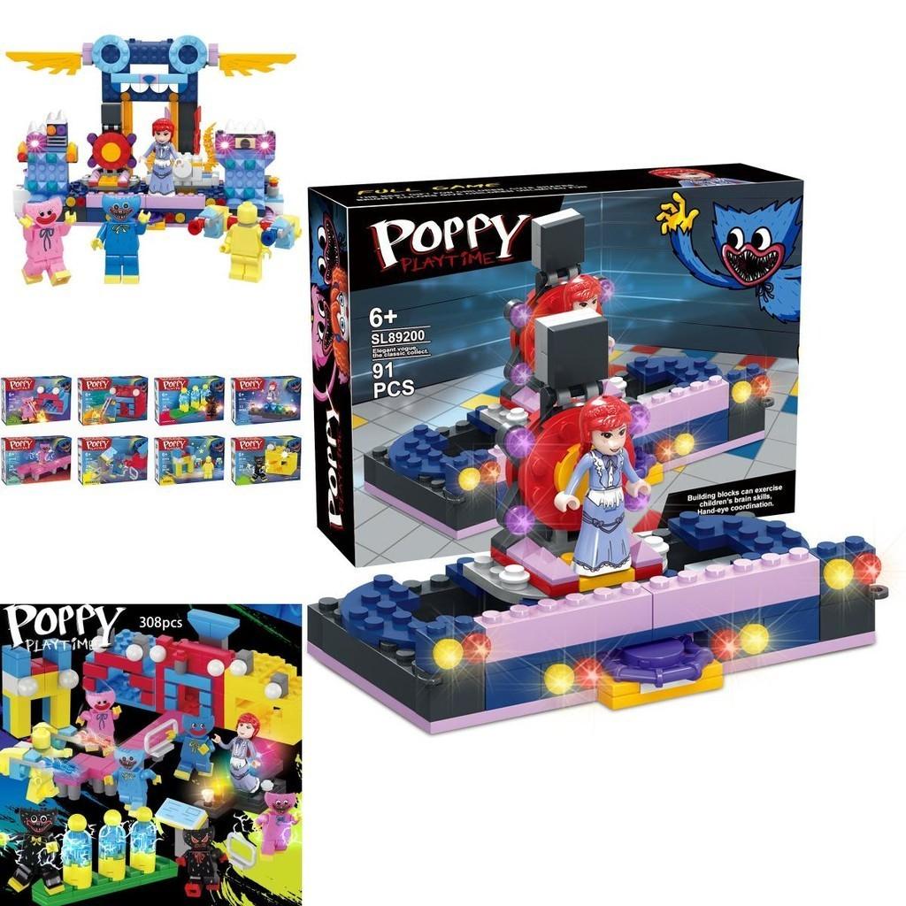 Poppy Playtime Конструктор 4-в-1 8-в-1 Хагги Вагги Блоки Игра-головоломка для детей