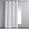 Rideau a oeillets 140 x 260 cm Filliane blanc