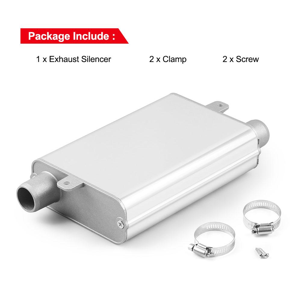 24 мм глушитель, модернизированный зажим, кронштейн для автомобиля, воздушный дизельный стояночный обогреватель, алюминий для Webasto Eberspacher