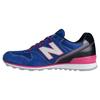 New Balance Nb 996 Серия Ретро Кожа Сетка Низкий Верх Кроссовки для Бега Женские кроссовки Синий Черный WR996EG