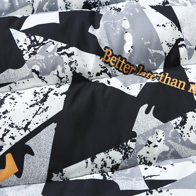 S-8XL плюс размеры Мужская куртка без рукавов Зимняя повседневная жилетка без рукавов с хлопковой подкладкой и капюшоном Мужской теплый камуфляжный жилет