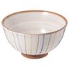 Mino Ware Nishiki Jugusa Rice Bowl Blue K21048
