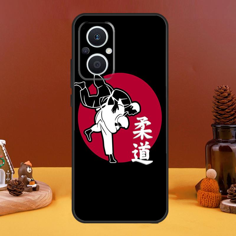 Чехол для дзюдо тхэквондо каратэ для OPPO Reno 10 Pro 11 F 4 5 6 7 8 Lite 4Z 5Z 8T OPPO Find X5 X2 X3 Lite X6 Pro Cover