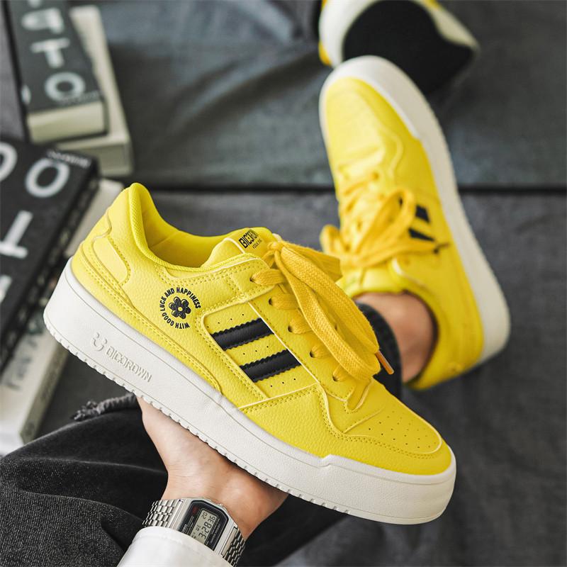 Классические Модные Белые Черные Кроссовки для Мужчин Удобные Нескользящие Кроссовки на Плоской Подошве Мужские Кроссовки на Платформе Повседневные Мужские Кроссовки Basket Homme