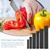 uxcell 8-Piece Set Knife Edge Guards ABS Knife Cover Sleeves Knife Case Blade Protector Universal Knife Sheath for Home Kitchen Knives