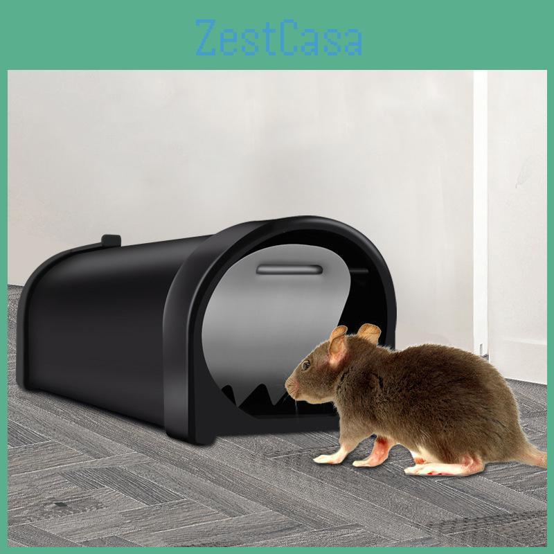 Catching Selflocking Mousetrap Cage Plastic Mouse Trap Physical Mousetrap Bionic Trap Mouse Cage Household Pest Control Tools