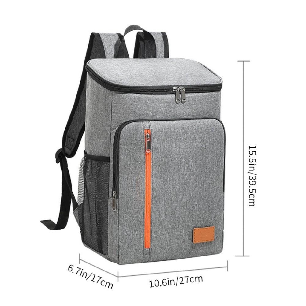 Oxford Insulated Backpack Insulated Large Capacity Cooler Bag Portable Thermal Lunch Bag Picnic