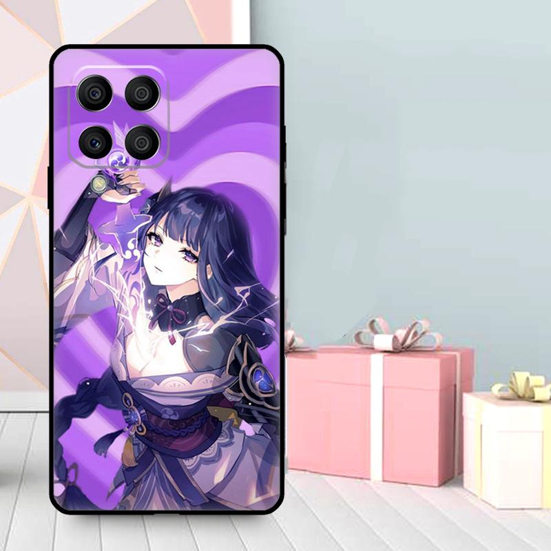 Чехол для игры Baal Genshin Impact для Samsung Galaxy M56 M52 M32 M53 M16 M11 M21 M31 M35 M12 M13 M14 M15 M36 M55 M34 M54