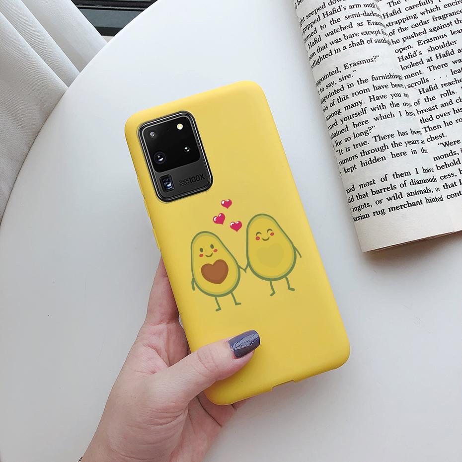 Чехол для Samsung Galaxy S20 S 20 Ultra Plus Силиконовый Рисованный милый Мягкий Тонкий Чехол Обложка Для Samsung S20 Plus Ultra Чехлы для Телефона