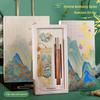 "A Thousand Li of Rivers and Mountains" Metal Bookmark Set - Chinese Style Stationery Gift for Teachers & Students
