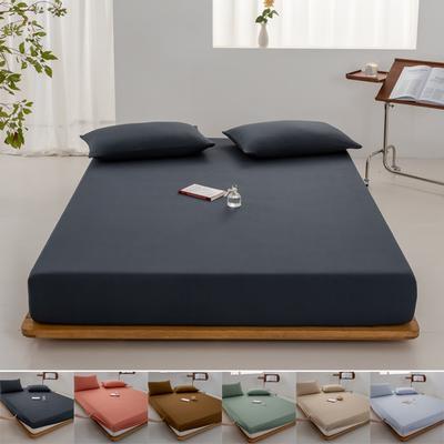 Мягкая хлопковая простыня на резинке, односпальная, двуспальная, размера King Queen, чехол для матраса с резинкой, простыня, постельное белье 100/120/150/180/200