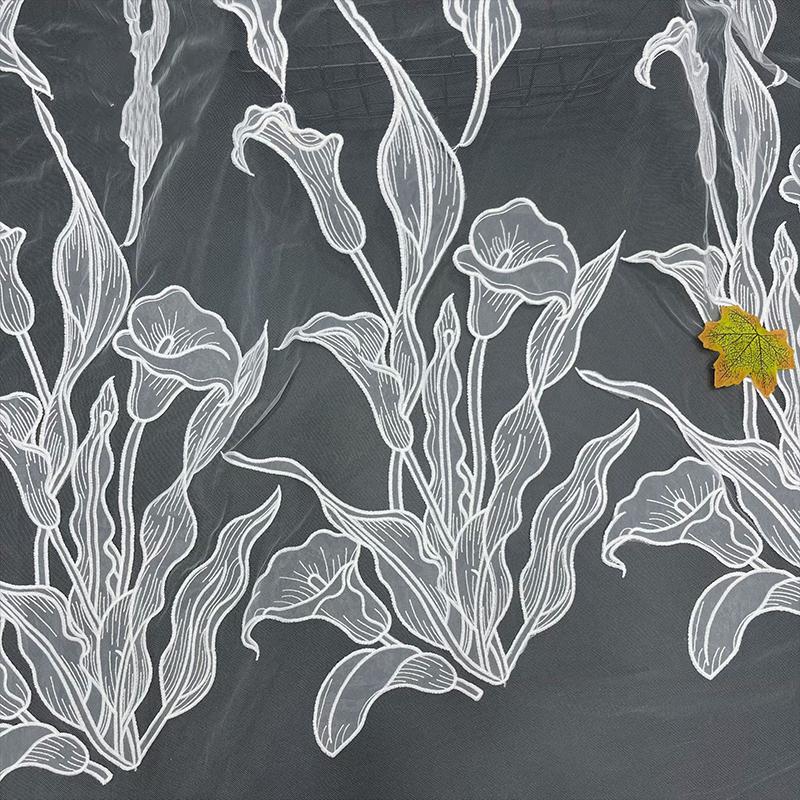 1 ярд Ретро Роскошная Тяжелая Промышленность Вышивка Свадебное Платье Тюль Кружево Ткань Хорошее Качество Свадебная Одежда Французское Кружево Ткань