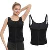 Практичный женский жилет на молнии, пояс для похудения, женский тренажер для талии, корректор фигуры, корсет, утягивающий пояс