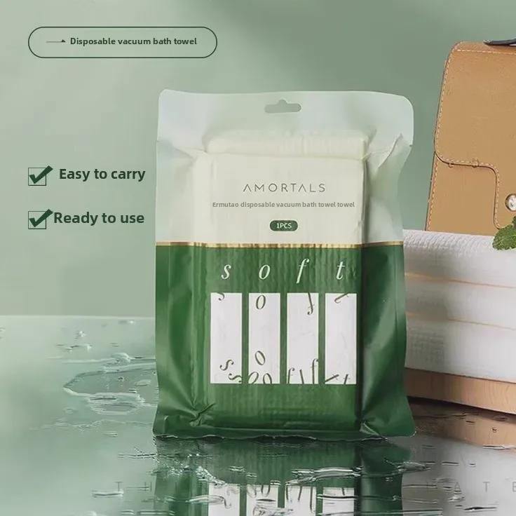 Ermutao утолщенная одноразовая несмываемая сухая шапочка для длинных волос - супер впитывающая и прочная