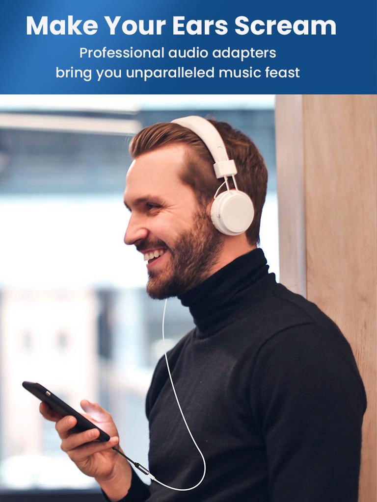 Аудиоадаптер Jack AUX Cable Llightning to 3.5mm Для iPhone 12 13 14 11 Pro XS Max XR 7 8 Разъем для наушников Аудиоаксессуары