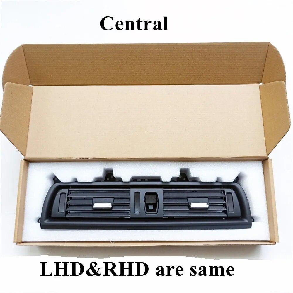 Автомобильный салон центральный задний кондиционер вентиляционная решетка воздухозаборник крышка комплекты для BMW 5 серии F10 F11 520 525 530 535