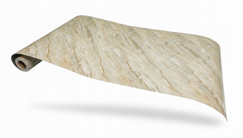 Panel Dekoracyjny Samoprzylepny Pcv Beżowy Marmur 280X60 Cm