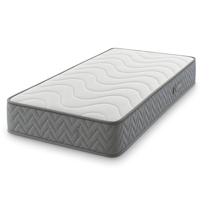 Matelas 70x190 x 24 cm - Ferme - Aertech+ 35 Kg-m3 HR Dernière Génération - Très Respirant