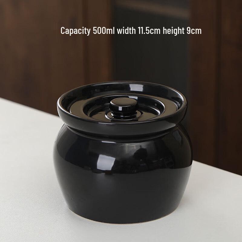 ZISIZ Covered Ceramic Stew Pot