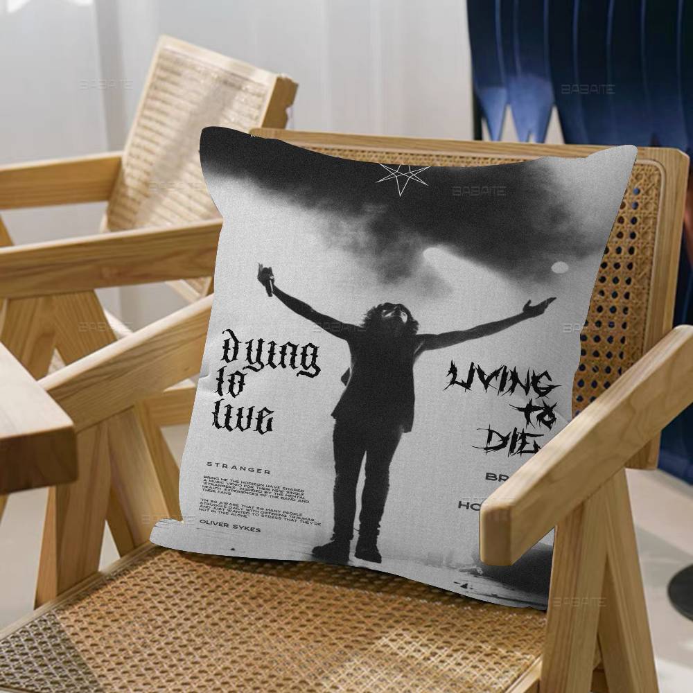 Band B-Bring Me The H-Horizon Pillowcase toon Gift Cushion Cover Bedroom Home Sofa Chair Seat Decor pillow case