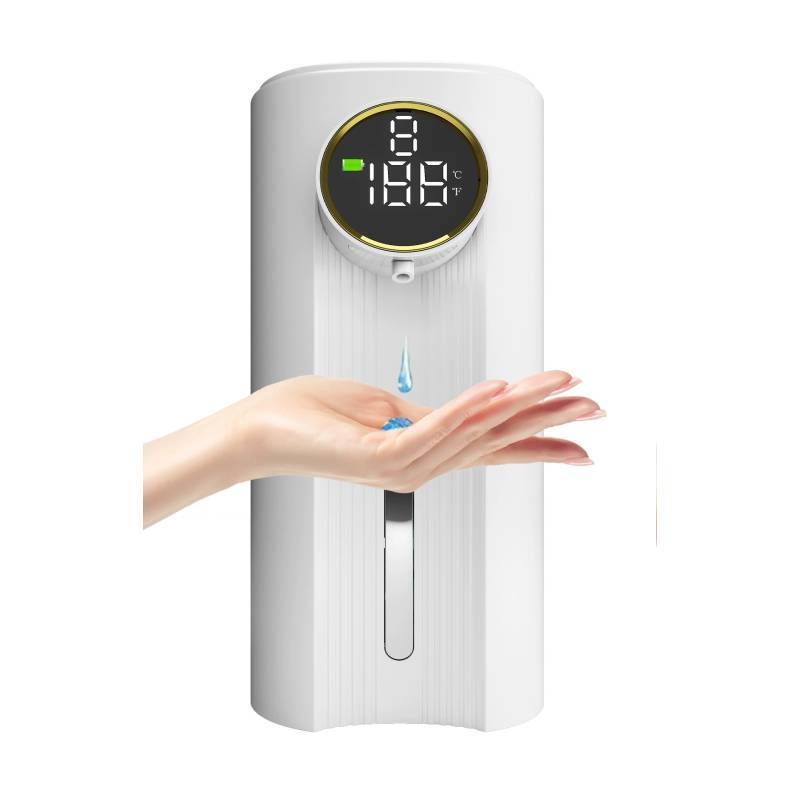 Touchless Desk Soap Dispenser With Foam And Gel Options For Home Office Hygiene