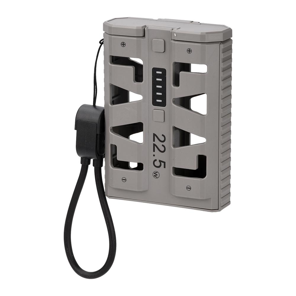 Кейс для power bank с быстрой зарядкой 22,5 Вт, 2*21700, съемные зарядные устройства, DIY-комплект, двухрежимная коробка для зарядки аккумуляторов с низким током