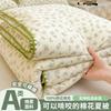100% Xinjiang Cotton Shell Edge A-class Cotton Soft Double-layer Yarn Summer Quilt Air Conditioner Washable Summer Cool Quilt