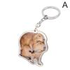 Creative Acrylic Keychain KeyRing Cute Cartoon For Women Animal Popular Key H1T0