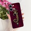 Прозрачный чехол для Vivo Y05 Чехол Роскошные буквы от A до Z Модный для мальчиков и девочек Крутая корона Мягкий корпус для VivoY05