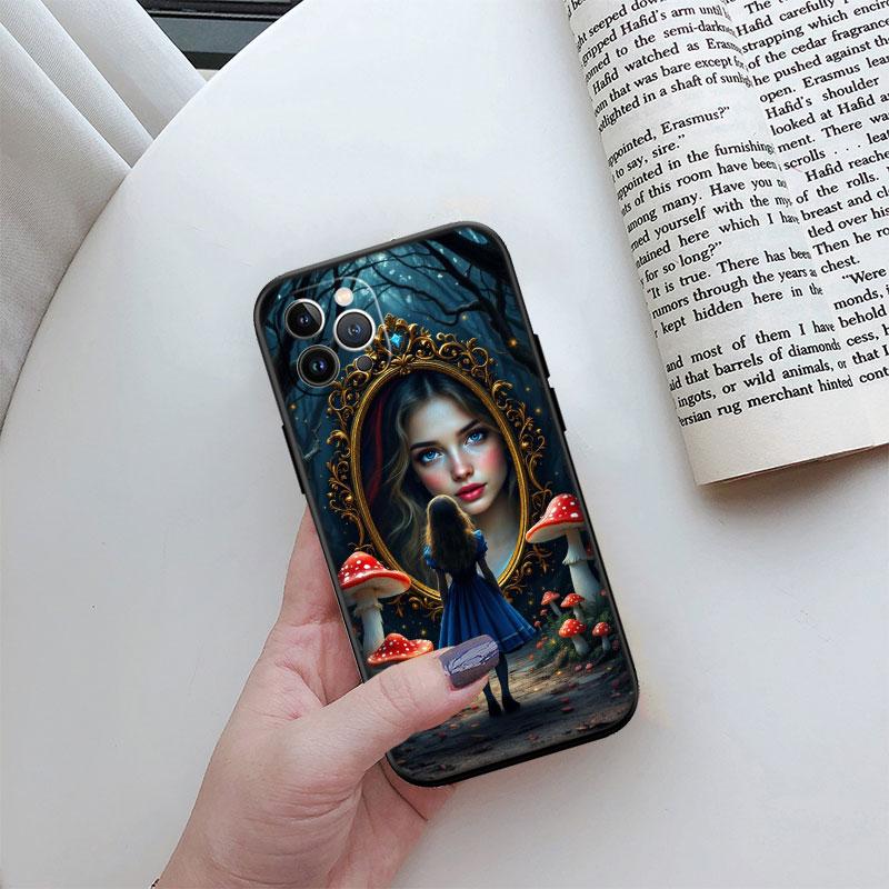 Alice in Wonderland Cat Princess New High-End Cover Phone Case for Redmi Note 10 11 12 Pro Max 10S 10C 11S 12S 12C