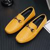 Новые лоферы мужские повседневные туфли ленивые туфли ручной работы мужские лоферы мокасины дышащие без застежек большого размера лоферы для вождения для мужчин