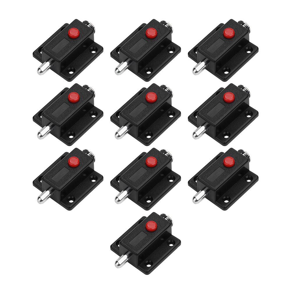 10 шт. пружинная кнопка безопасности для двери шкафа болты для двери шкафа присоска защелка замок сплошная дверная защелка