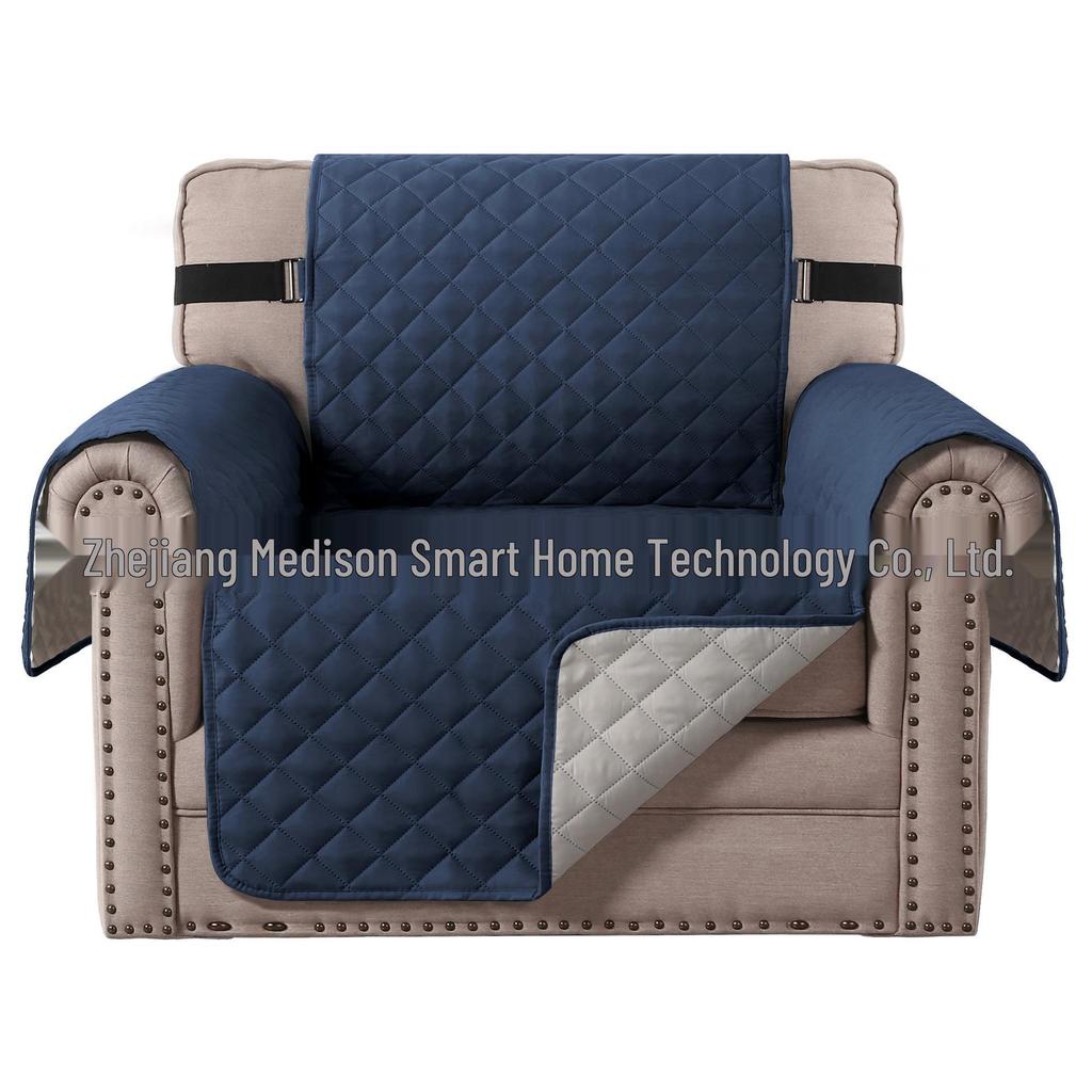 Универсальный водонепроницаемый эластичный чехол для дивана для питомцев с нескользящим ромбовидным узором