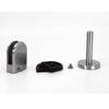 304 Stainless Steel Glass Clamps Adjustable Glass Holder for Staircase Handrail Glass-to-Ground Fixed Bracket 65x43x26