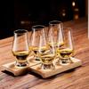 2PCS Crystal Glass Whiskey Cup Clear Tasting Glasses Drinking Glass Old Fashioned Whisky Glass for Scotch Bourbon Liquor Tequila