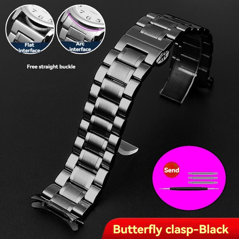 Ремешок из нержавеющей стали Для Casio MTP-1375 EFV-540 500 EFS-S510 EFR-303 Универсальный металлический ремешок для часов 20 мм 22 мм Браслет наручный