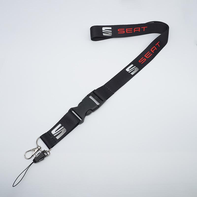 wszp1 Mobile Phone Neck Strap Lanyard Keychain For Seat Cupra Ateca Ibiza 6j 6f Leon Mk3 Mk2 FR Cordoba Exeo Arona Toledo Accessories