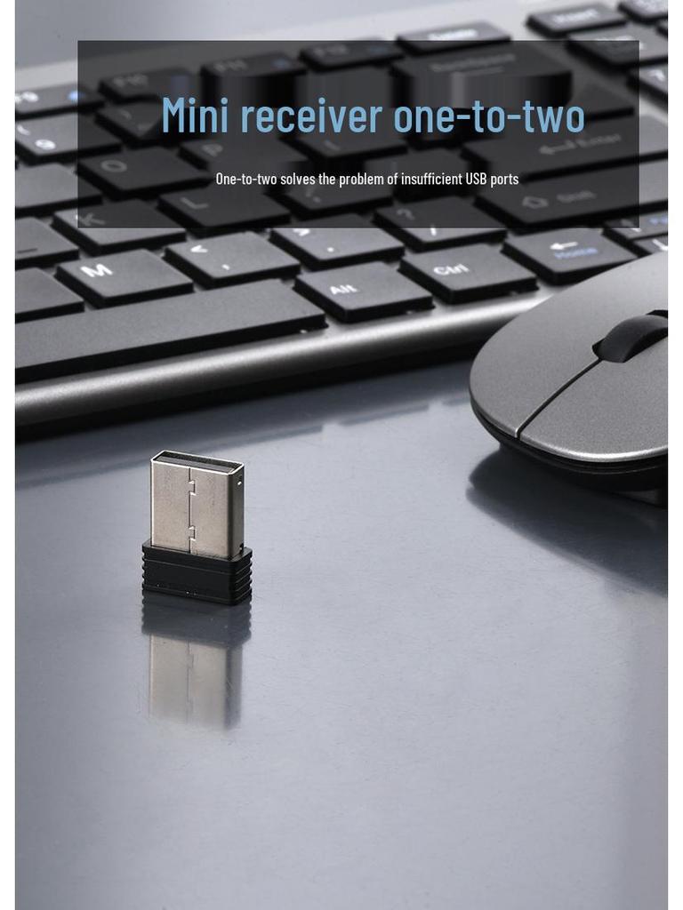 Набор беспроводной перезаряжаемой клавиатуры и мыши на 99 клавиш: Bluetooth/2.4G, Универсальные бесшумные клавиши