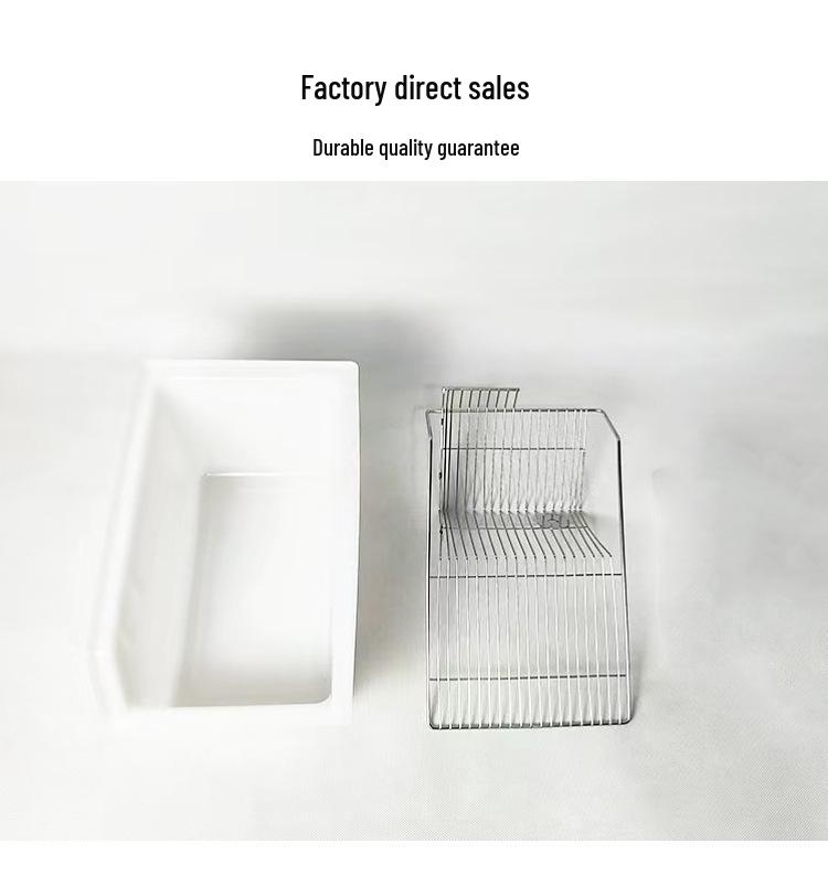 Клетка для мышей из нержавеющей стали, дезинфекция при высокой температуре, подходит для разведения белых мышей и лабораторного использования