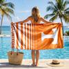 Tennessee Volunteers Print Quick Dry Beach Towel Microfiber Absorbent Portable Travel Swimming Towel